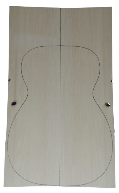 Spruce (Red) GuitarSoundboard L026346.G.073