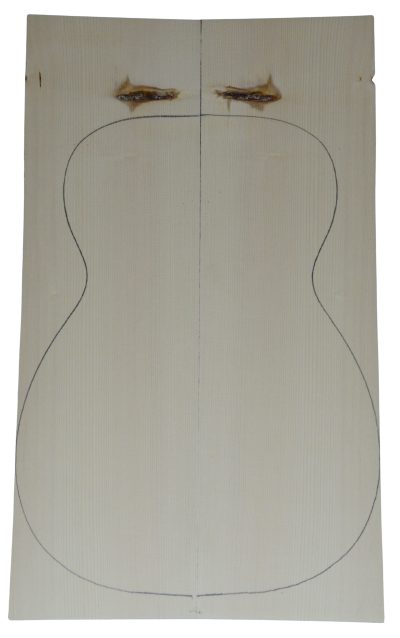 Spruce (Red) GuitarSoundboard L026346.G.087