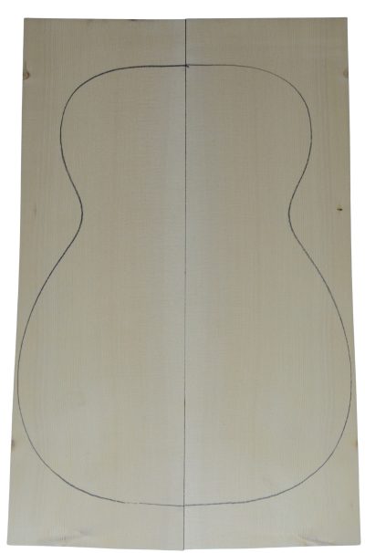 Spruce (Red) GuitarSoundboard L026346.G.090