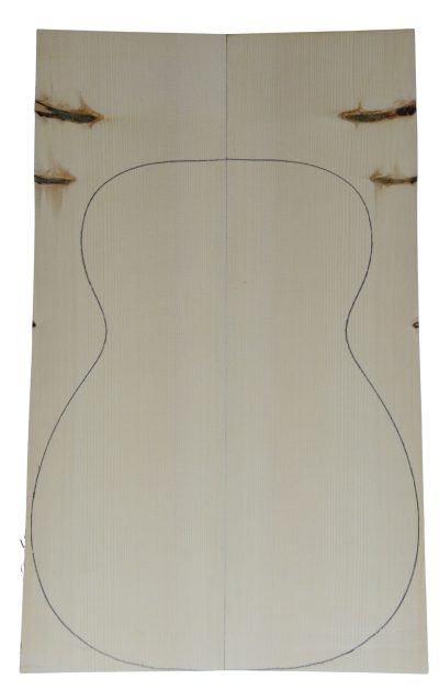 Spruce (Red) GuitarSoundboard L026346.G.097