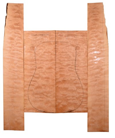 Maple (Bigleaf Quilt) - Guitar Only GuitarSet4pcATC L26576.G.004