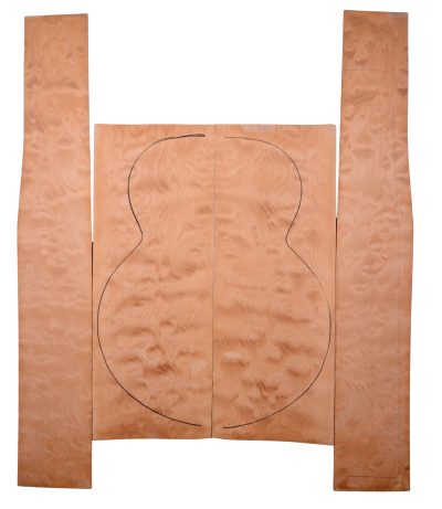 Maple (Bigleaf Quilt) - Guitar Only GuitarSet4pcATC L26576.G.006