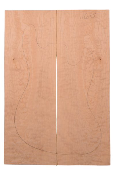 Maple (Bigleaf Quilt) - Guitar Only GuitarSolidBodyTopATC L26576.G.009