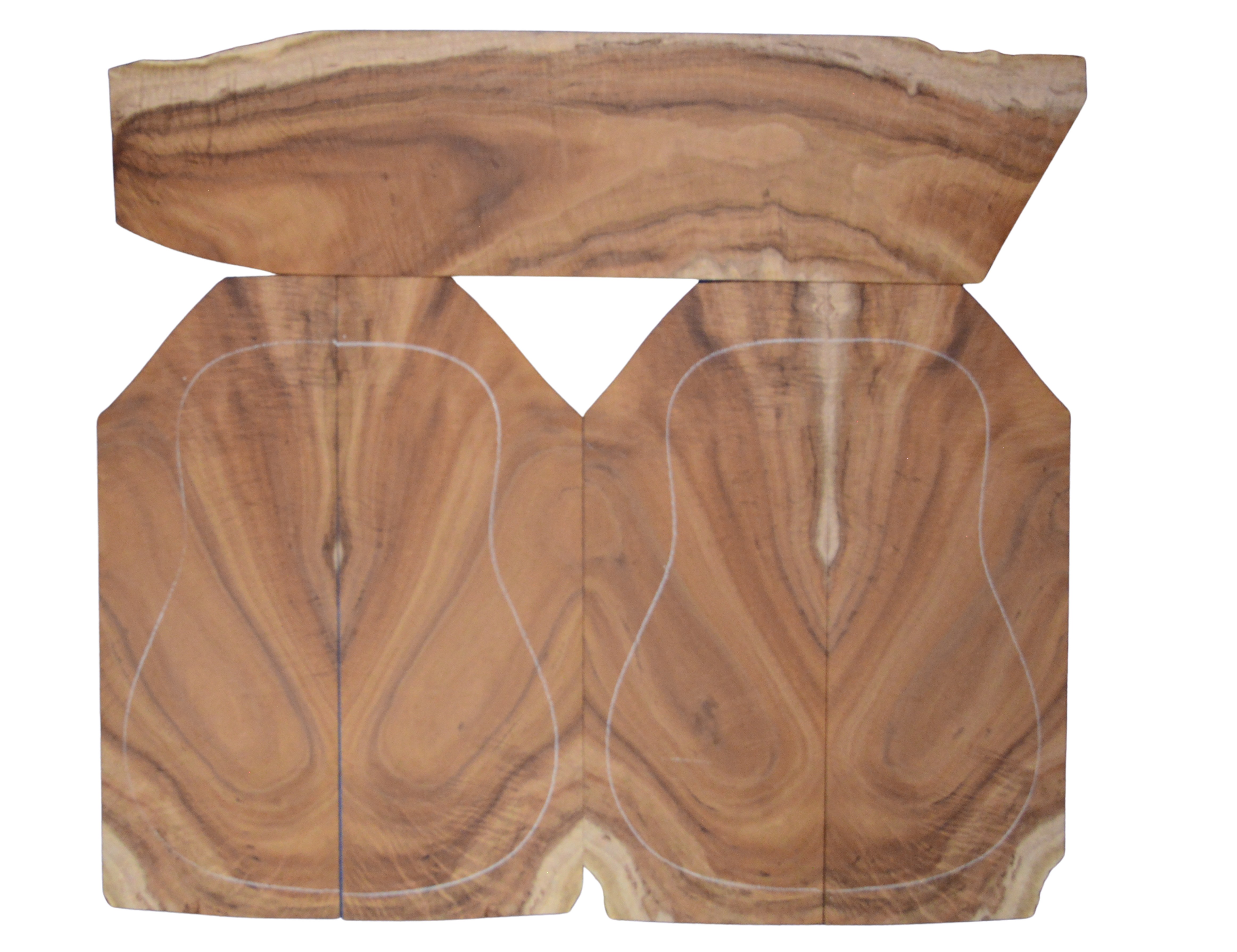 Koa GuitarSet6pcATC 7496.G.001
