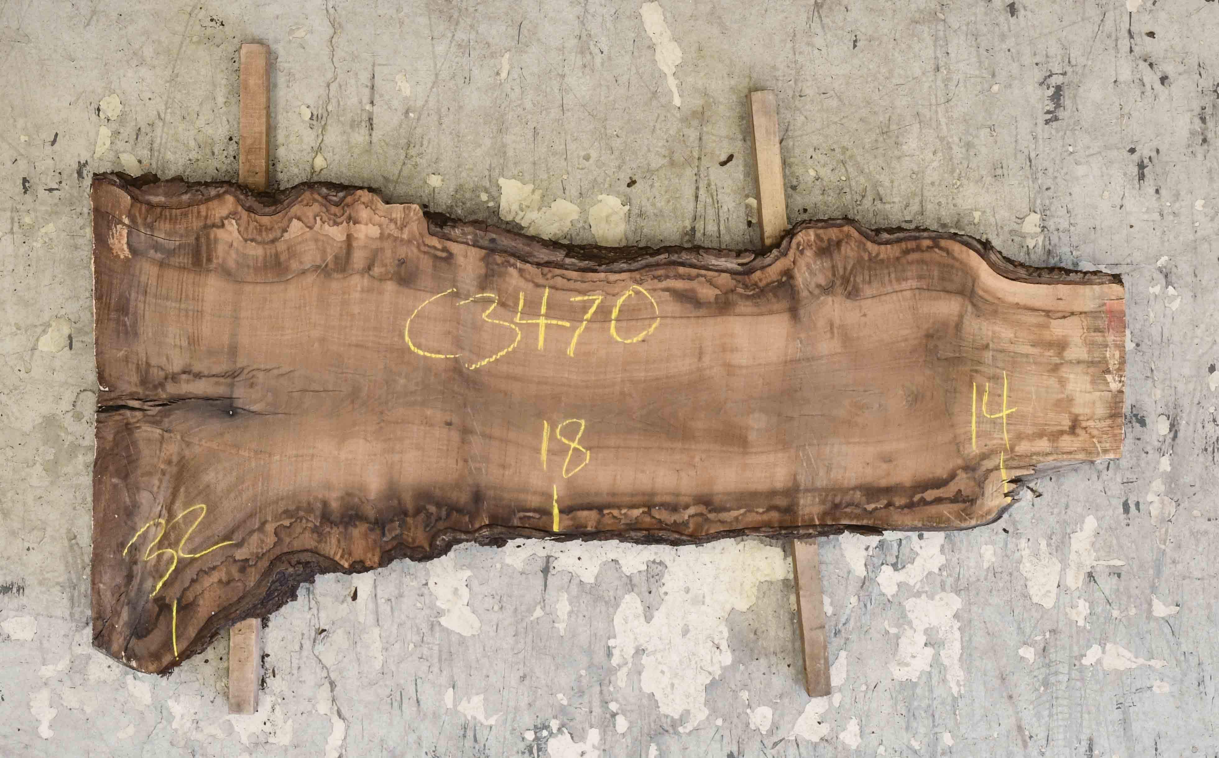 Walnut (Claro) Board BC3470