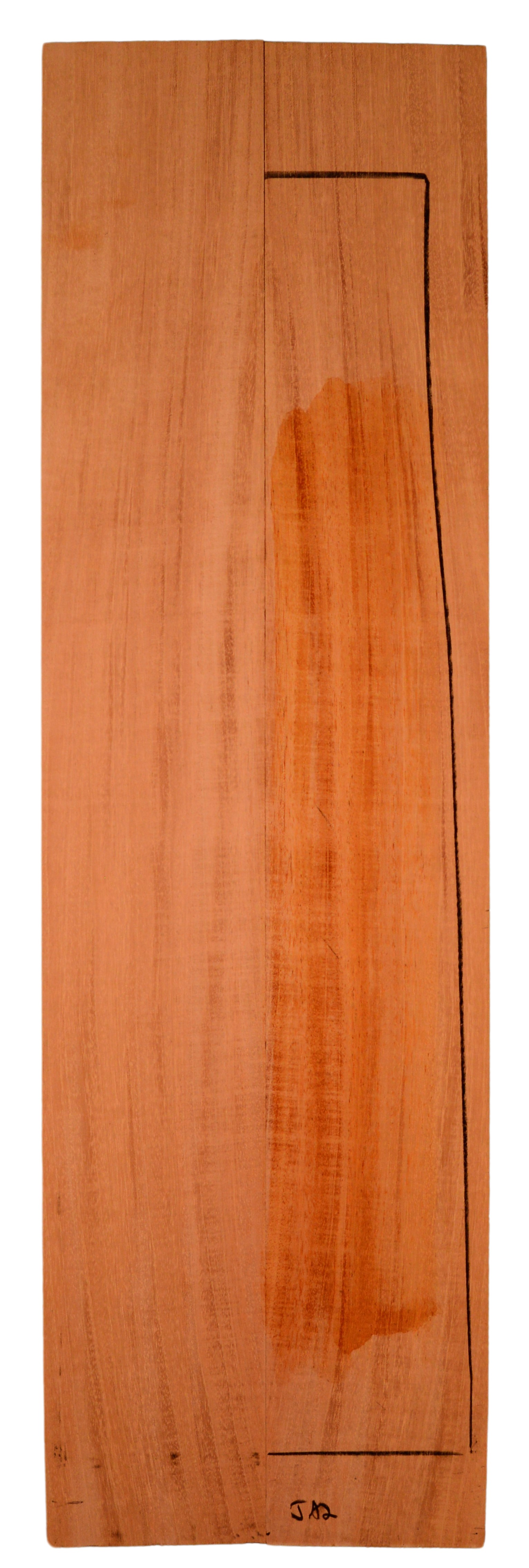 Mahogany (Genuine) GuitarSides2pcATC 15500.G.022