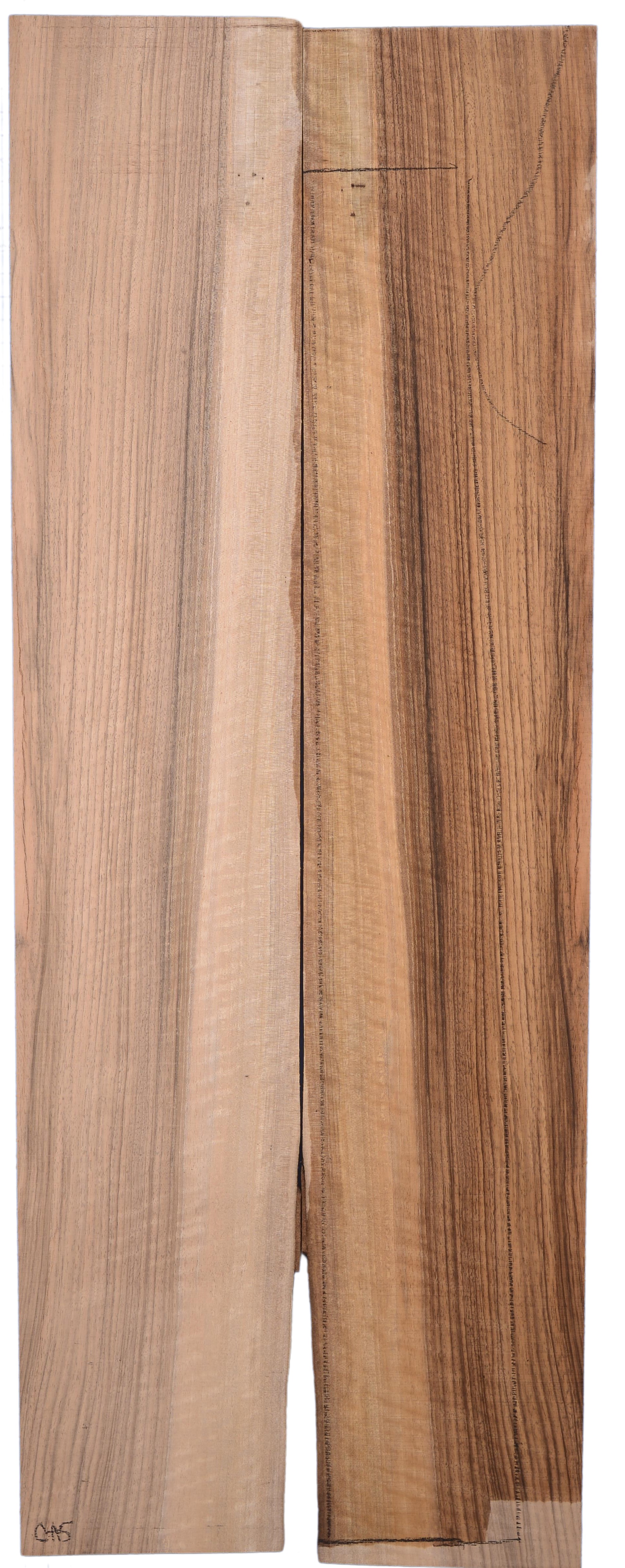 Walnut (English) GuitarSides2pcATC 22967.G.381
