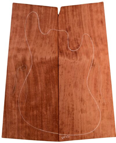 Bubinga GuitarSolidBodyTopATC BBNGA.G.004