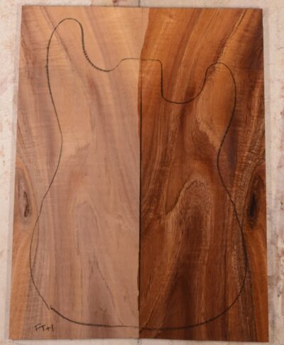 Koa GuitarSolidBodyTopATC BC1487.G.007
