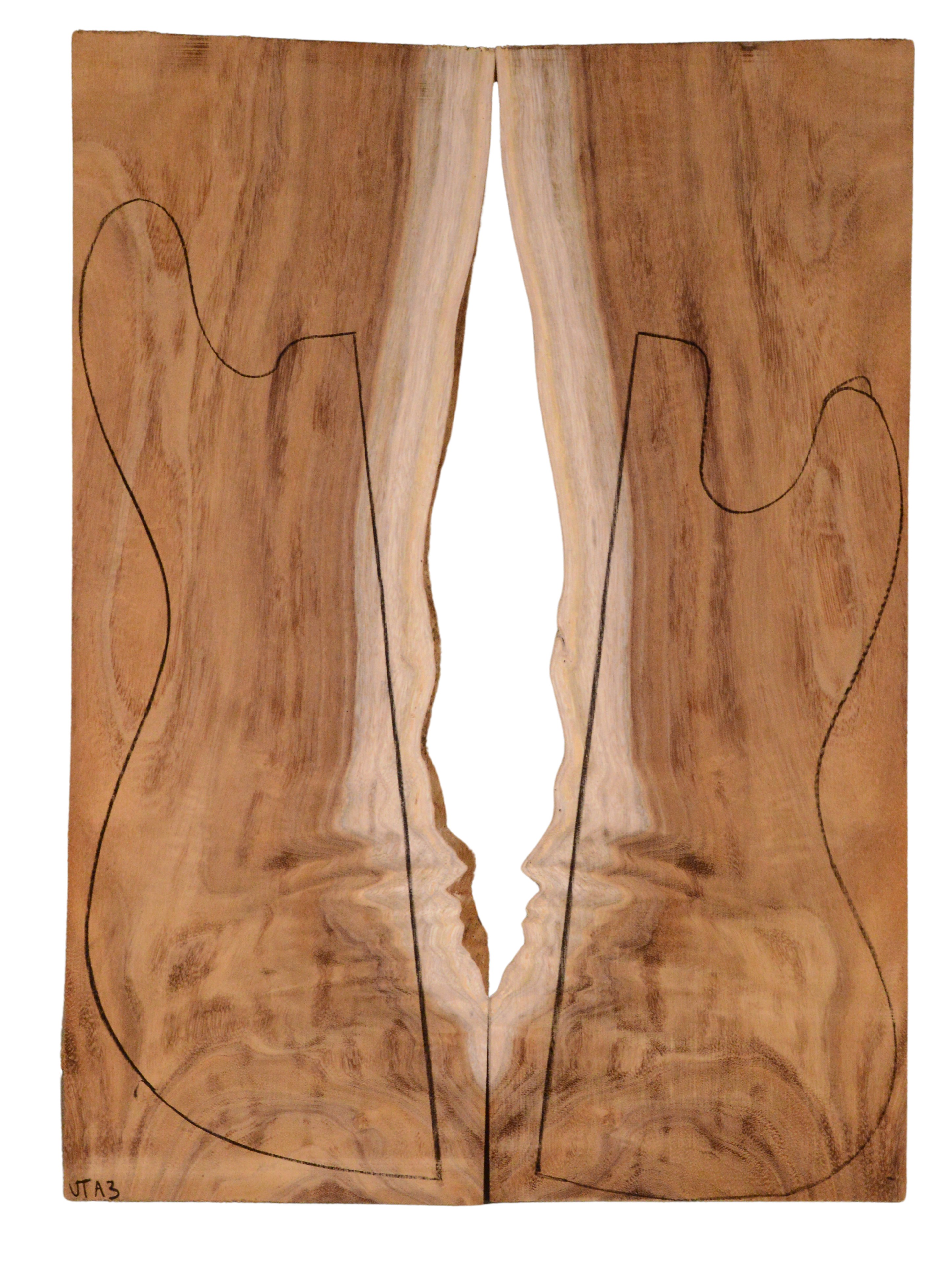 Koa GuitarSolidBodyTopATC BC1720-7.G.083
