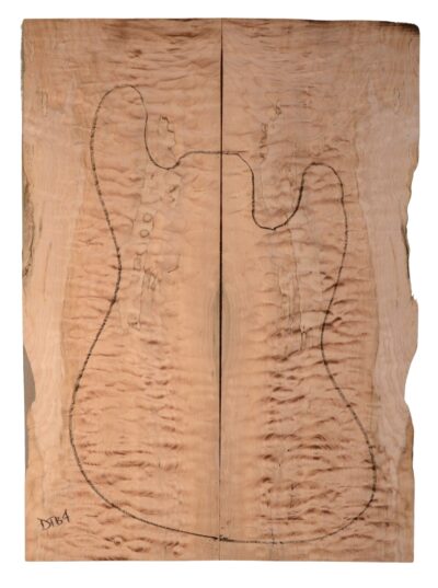 Maple (Big Leaf) GuitarSolidBodyTopATC BGLF1.G.009