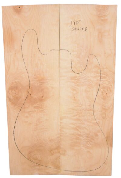 Maple (Big Leaf) GuitarSolidBodyTopATC BLMMX.G.022