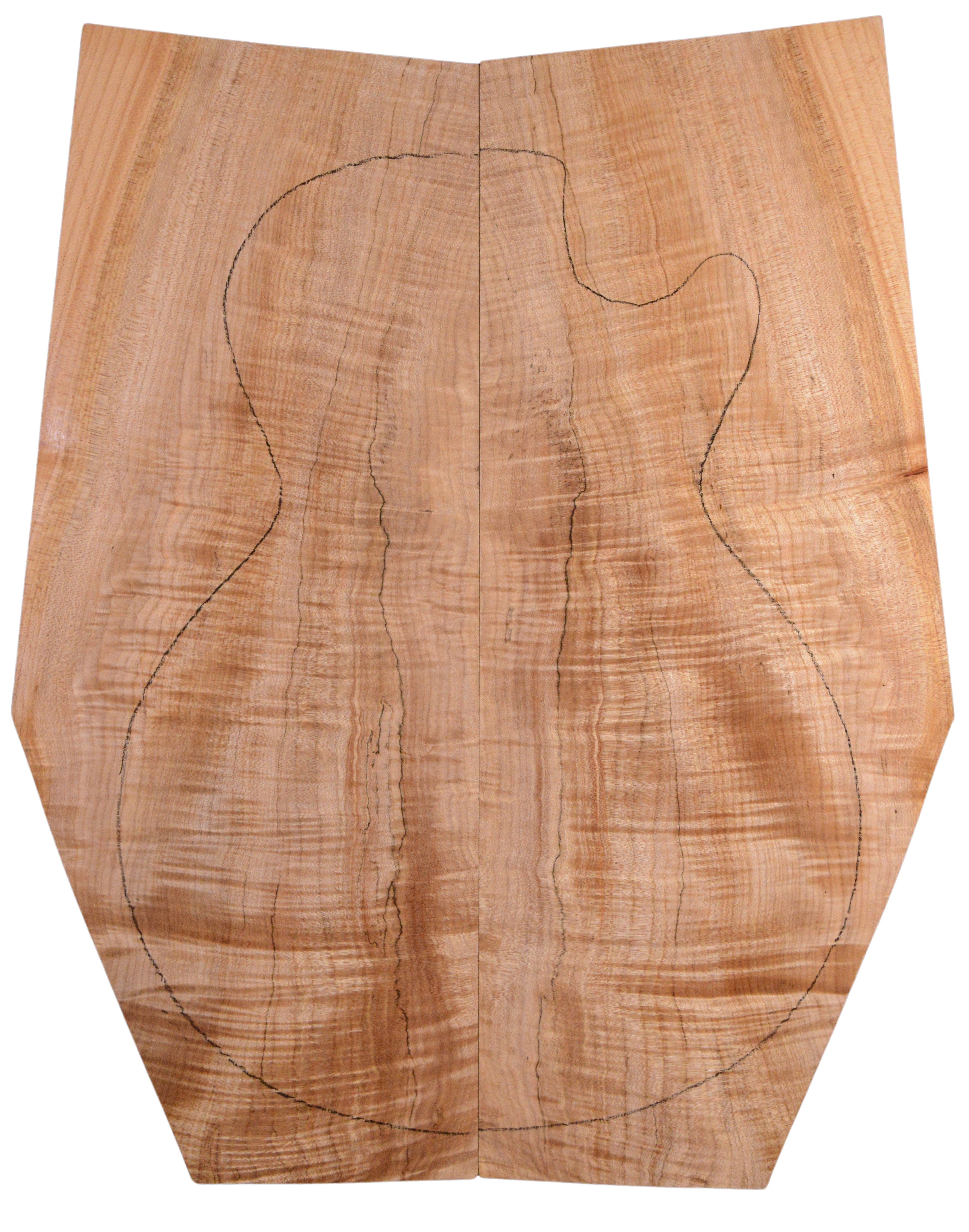 Maple (Big Leaf) GuitarSolidBodyTopATC BLMMX.G.031