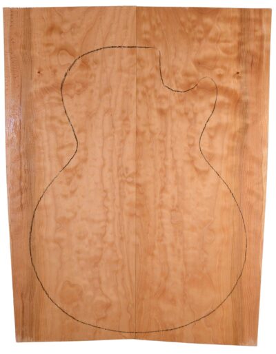 Maple (Big Leaf) GuitarSolidBodyTopATC BLMMX.G.041