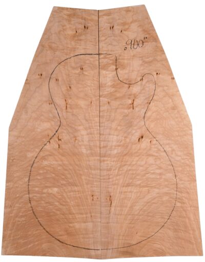 Maple (Big Leaf) GuitarSolidBodyTopATC BLMMX.G.048