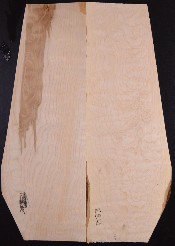 Maple (Big Leaf) GuitarSolidBodyTopATC BLMMX.G.054