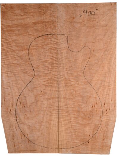 Maple (Big Leaf) GuitarSolidBodyTopATC BLMMX.G.061