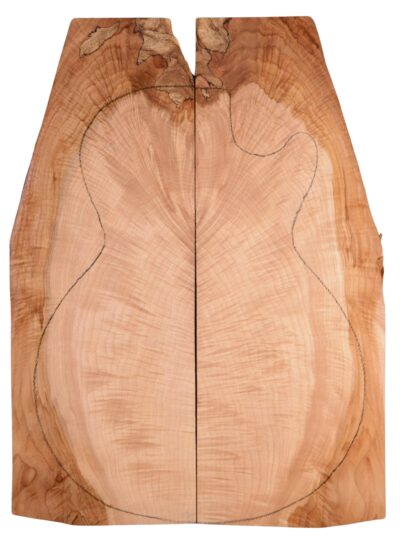 Maple (Big Leaf) GuitarSolidBodyTopATC BLMMX.G.070