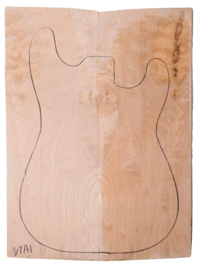Maple (Big Leaf) GuitarSolidBodyTopATC C3370.G.098