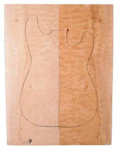Maple (Big Leaf) GuitarSolidBodyTopATC C3370.G.101