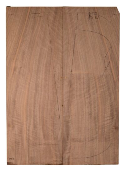 Walnut (English) GuitarBack2pcATC CHAMPTR.G.044
