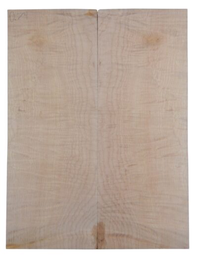 Maple (Big Leaf) GuitarSolidBodyTopATC CRLLP.G.054