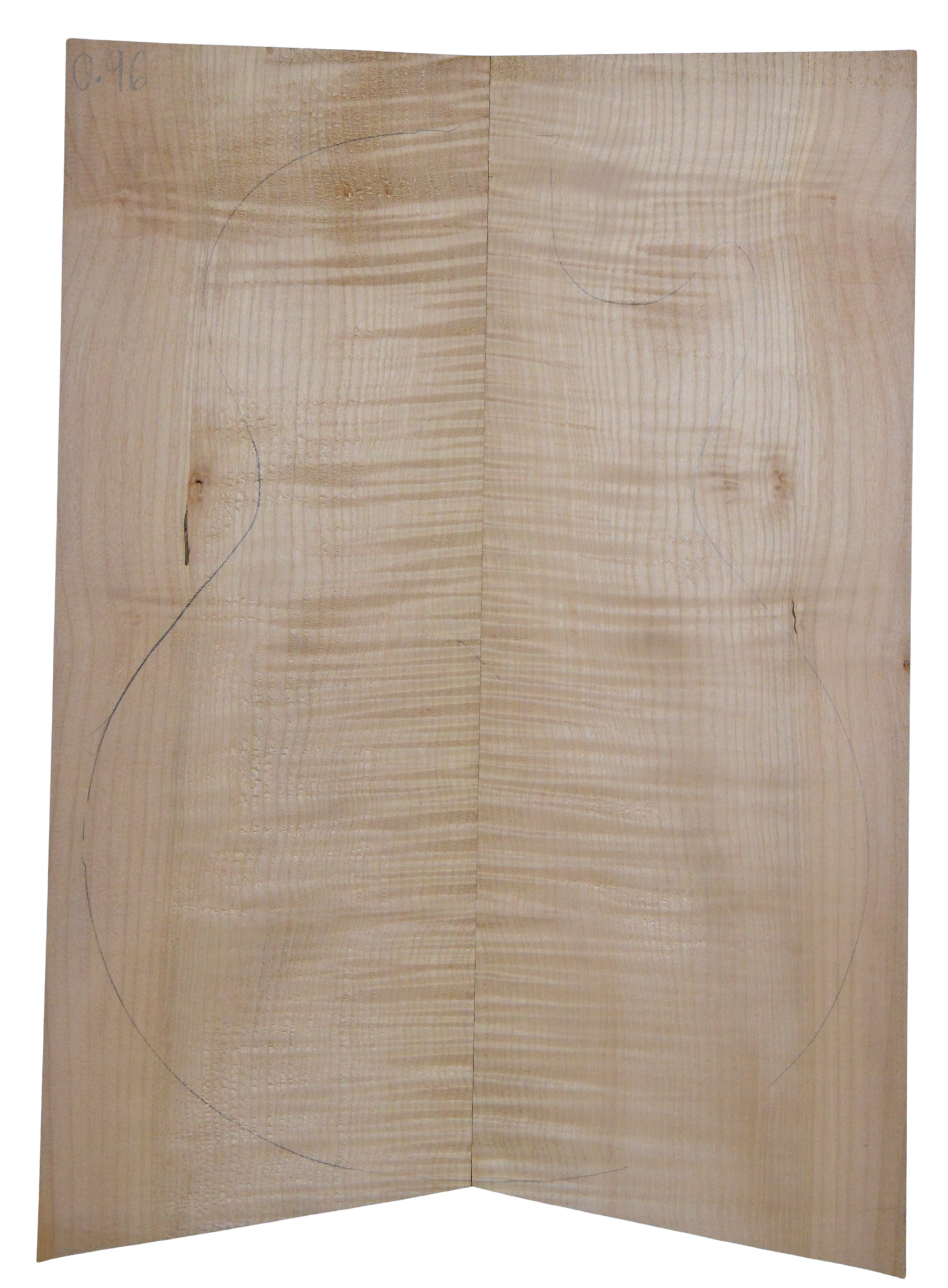 Maple (Big Leaf) GuitarSolidBodyBilletATC CRLLP.G.075