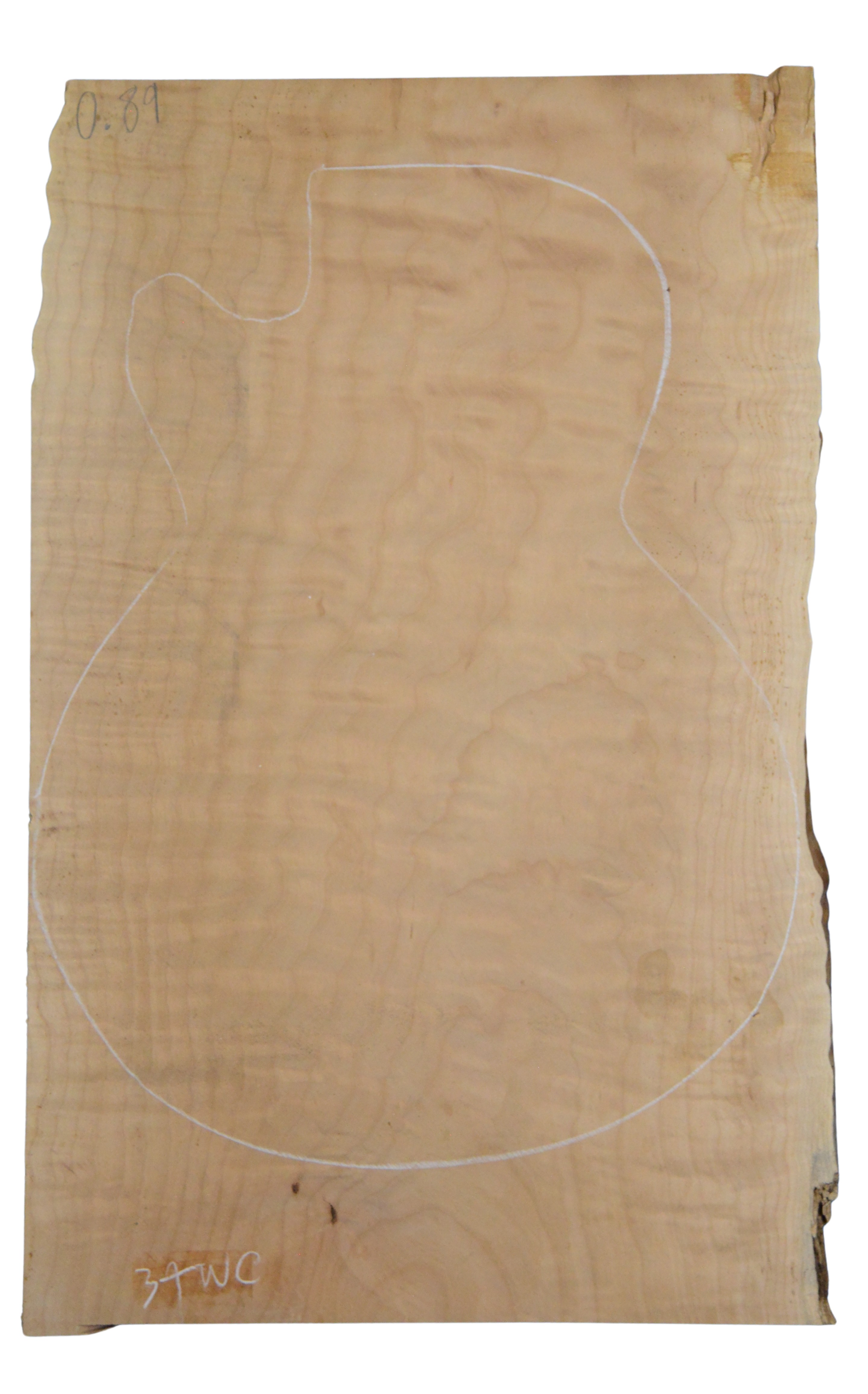 Maple (Big Leaf) GuitarSolidBodyTopATC CRLLP.G.096