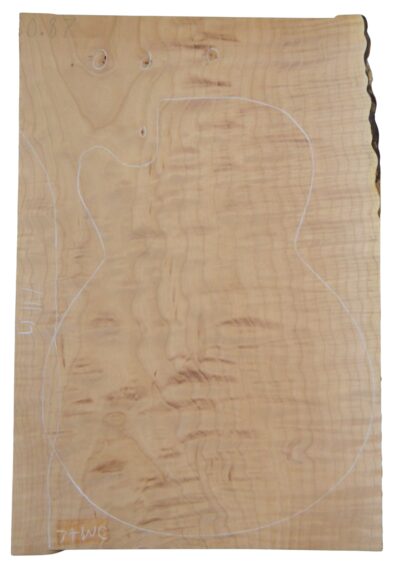 Maple (Big Leaf) GuitarSolidBodyTopATC CRLLP.G.097