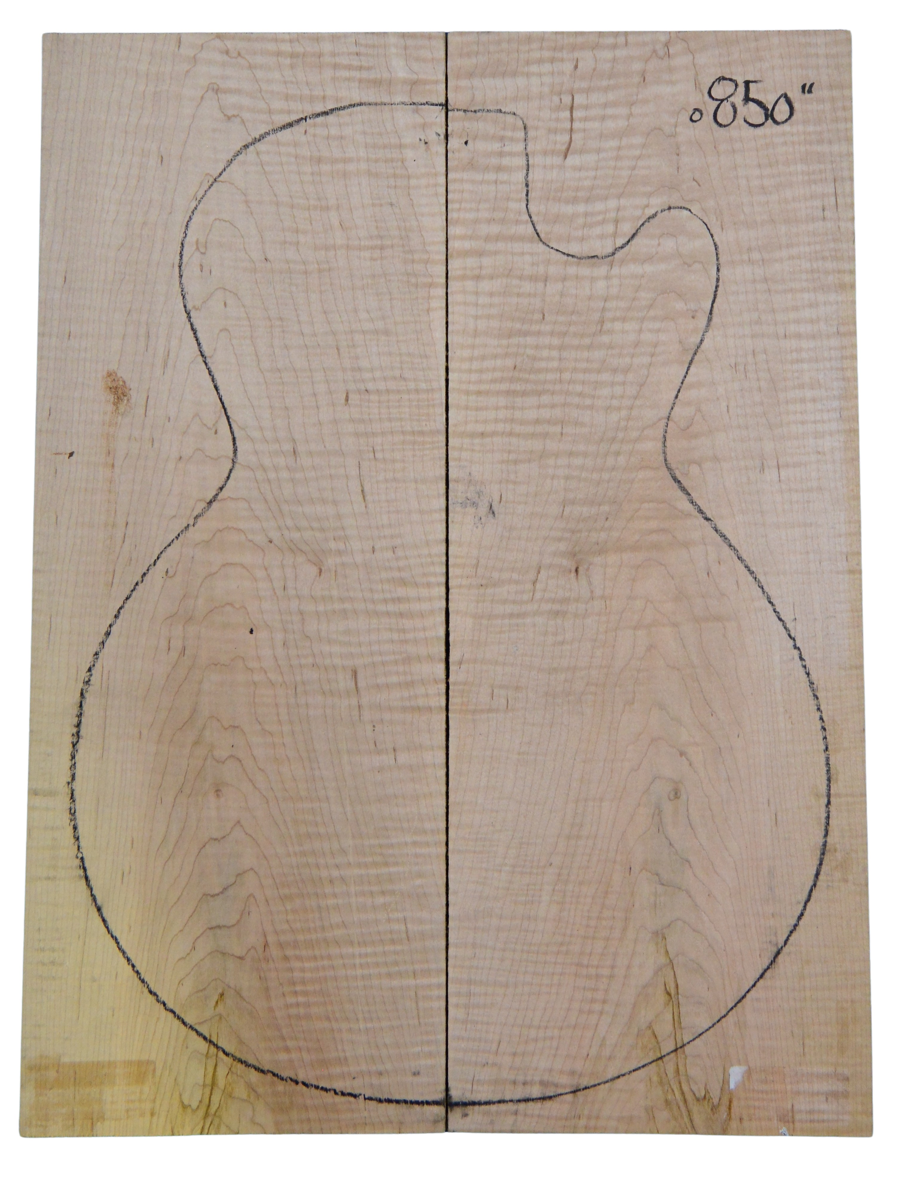 Maple (Big Leaf) GuitarSolidBodyTopATC CRLLP.G.109
