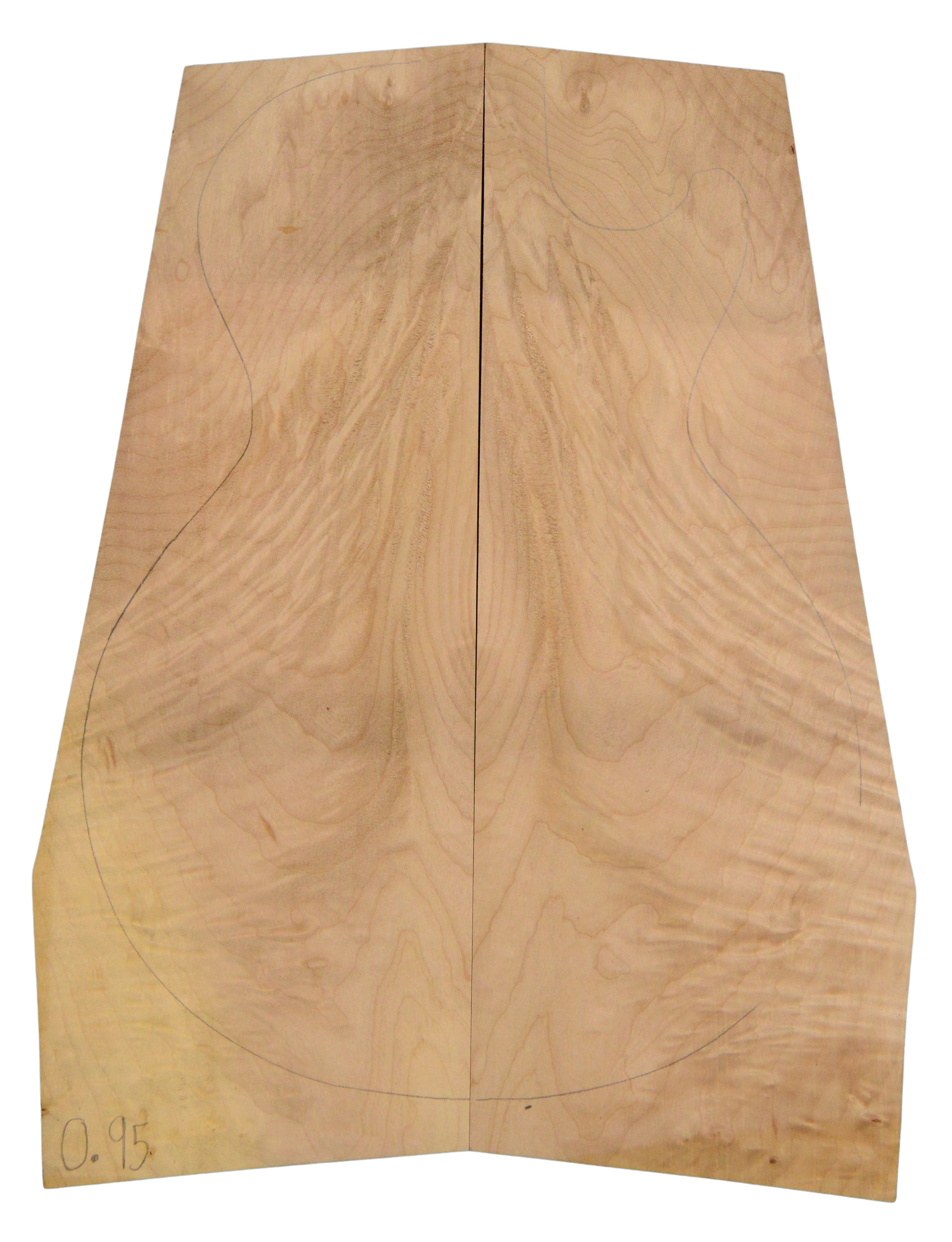 Maple (Big Leaf) GuitarSolidBodyTopATC CRLLP.G.110
