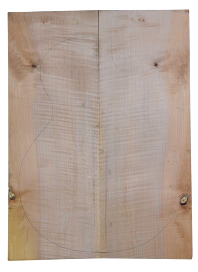 Maple (Big Leaf) GuitarSolidBodyTopATC CRLLP.G.147