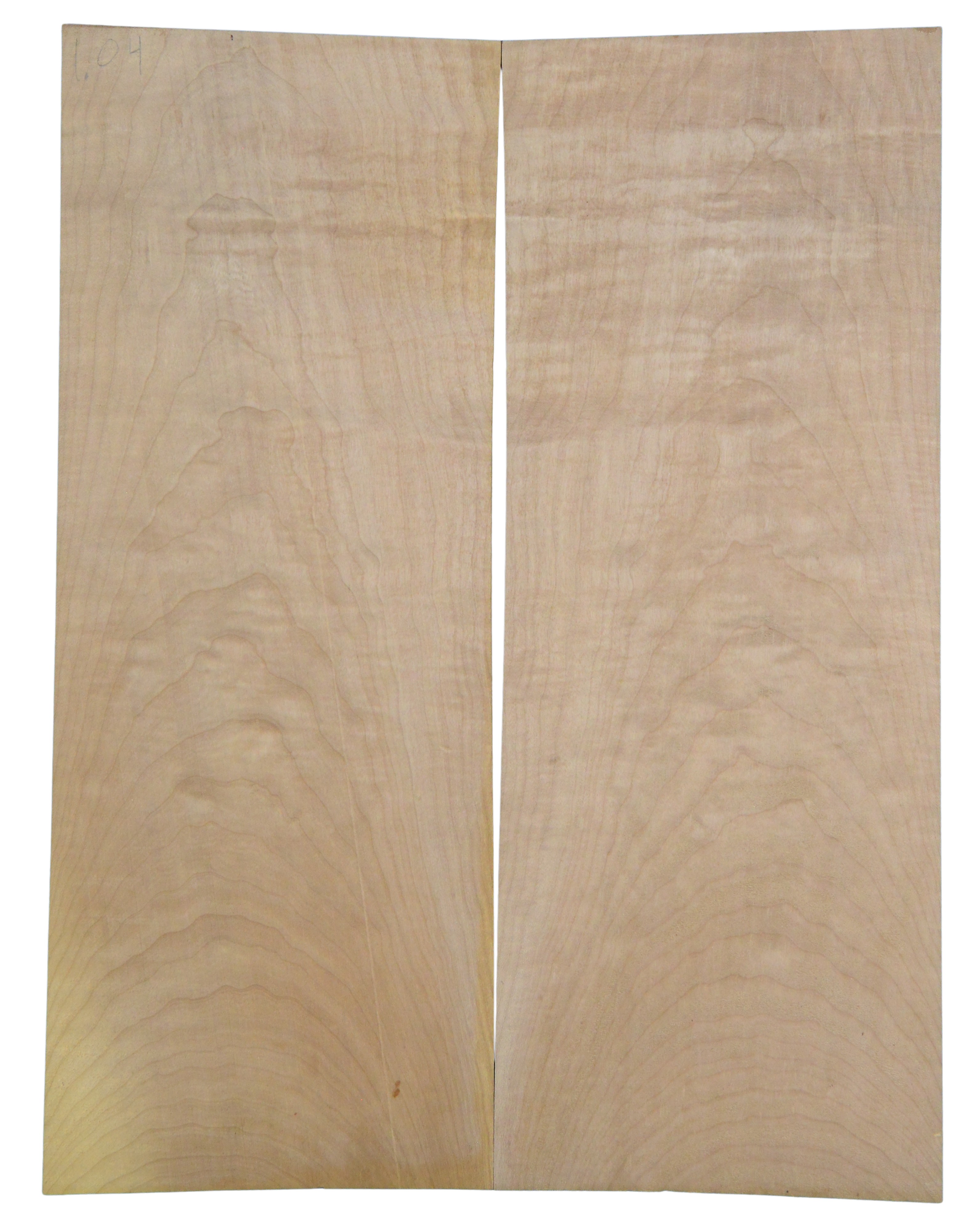 Maple (Big Leaf) GuitarSolidBodyTopATC CRLLP.G.166