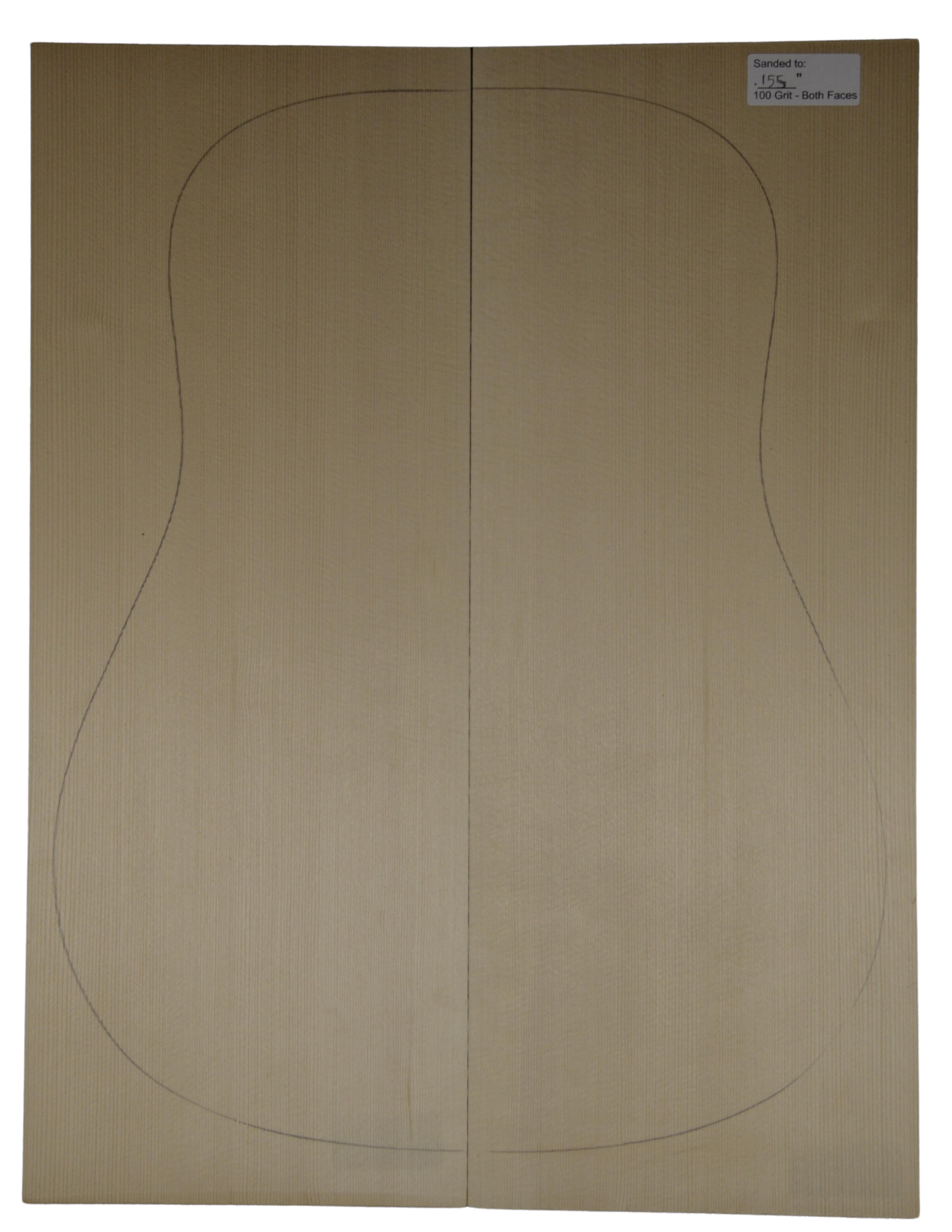 Spruce (European) GuitarSoundboardATC EUTOPS3.G.015