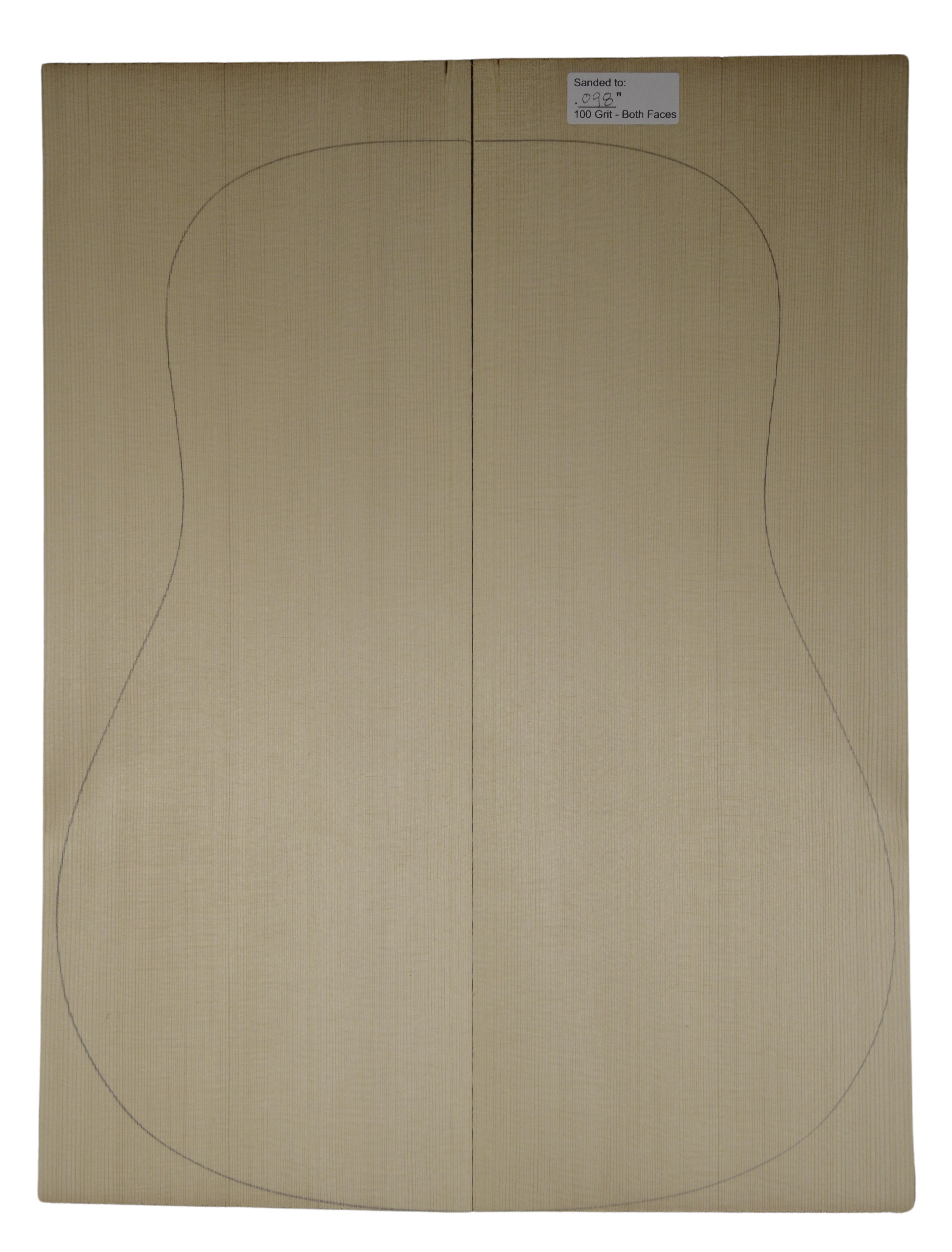 Spruce (European) GuitarSoundboardATC EUTOPS3.G.019