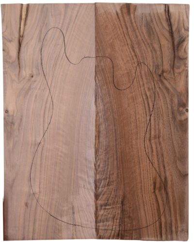 Walnut (Black) GuitarSolidBodyTopATC FENWAL.G.002