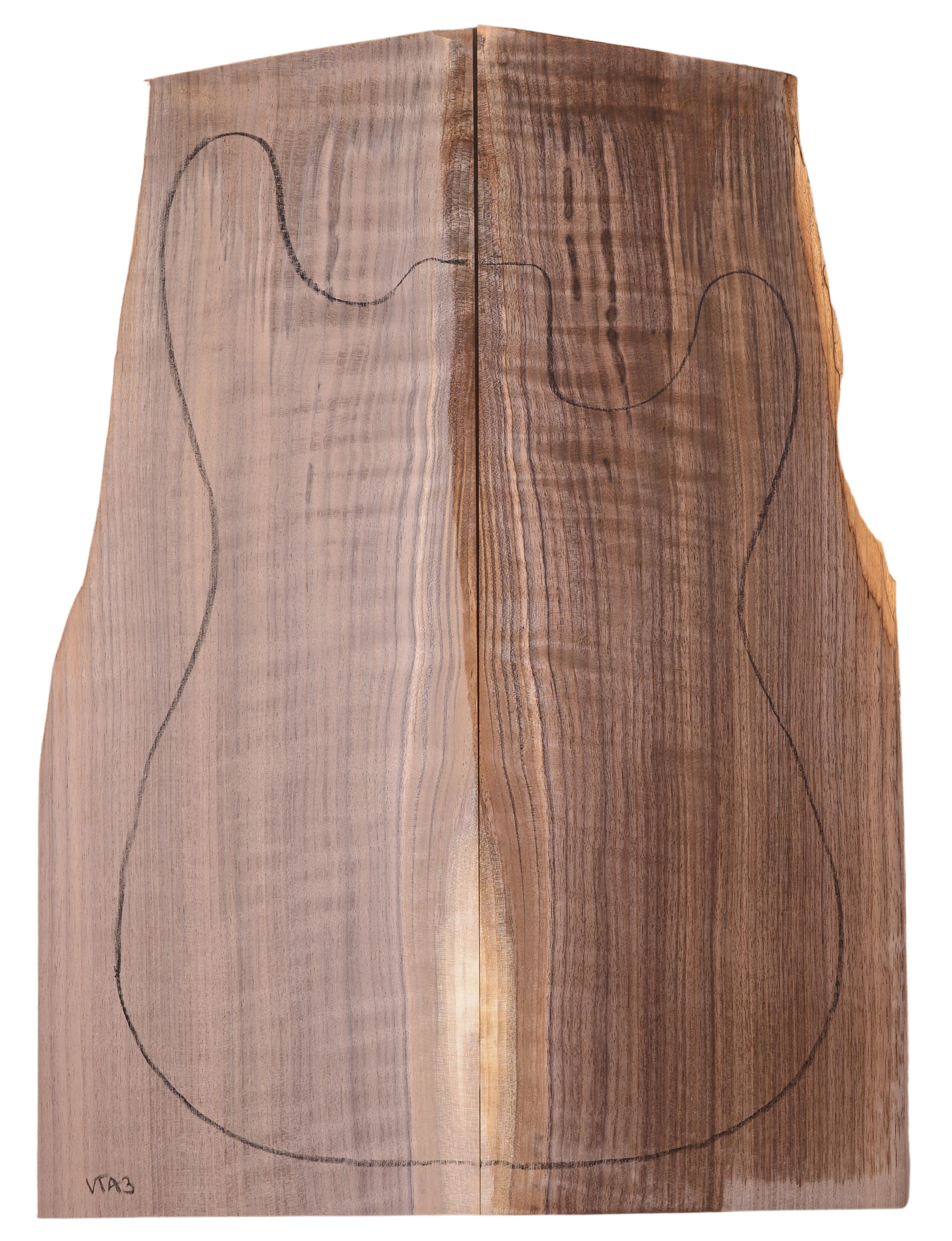 Walnut (Black) GuitarSolidBodyTopATC FENWAL.G.006