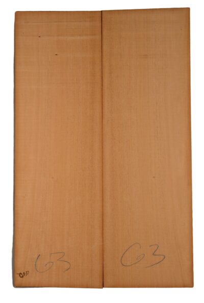 Mahogany (Genuine) GuitarBack2pcATC GMAH5.015