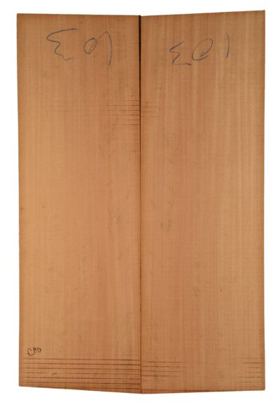 Mahogany (Genuine) GuitarBack2pcATC GMAH5.048