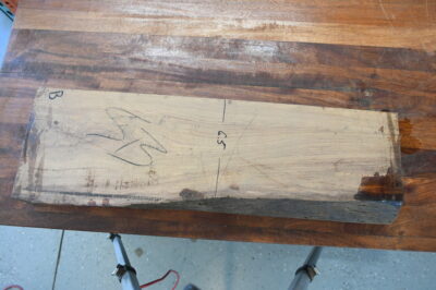 Rosewood (Honduras) GuitarBilletATC HONRW.BIL.003
