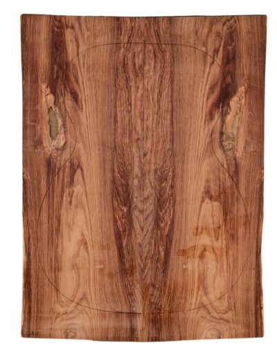 Rosewood (Honduras) GuitarBack2pcATC HONRW1.109
