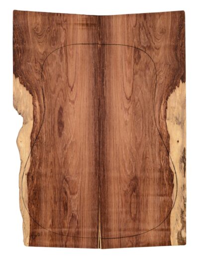 Rosewood (Honduras) GuitarBack2pcATC HONRW1.280