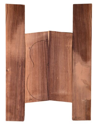 Rosewood (Honduras) UkeSet4pcATC HONRW1.G.770