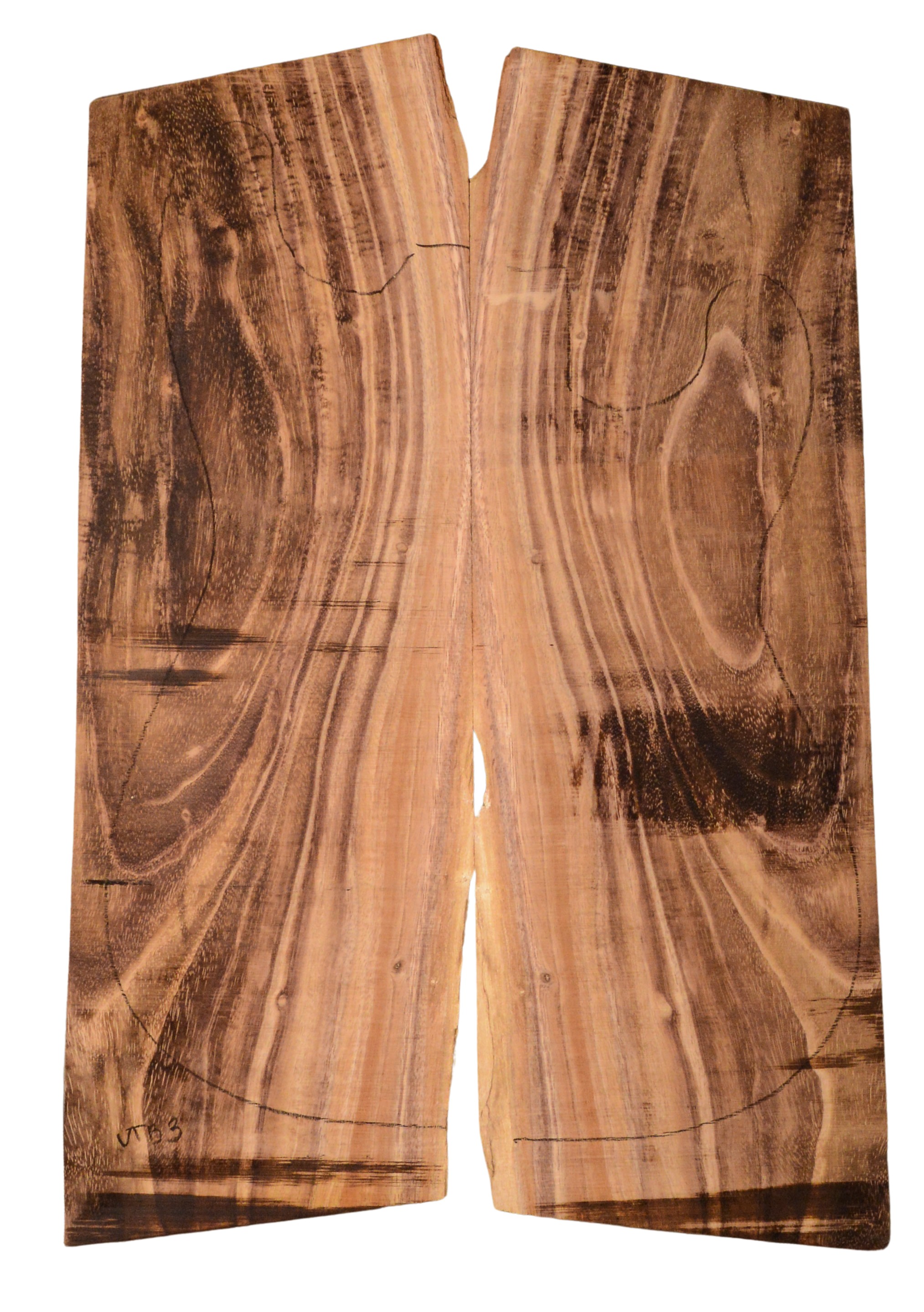 Koa GuitarSolidBodyTopATC KOASB.G.126