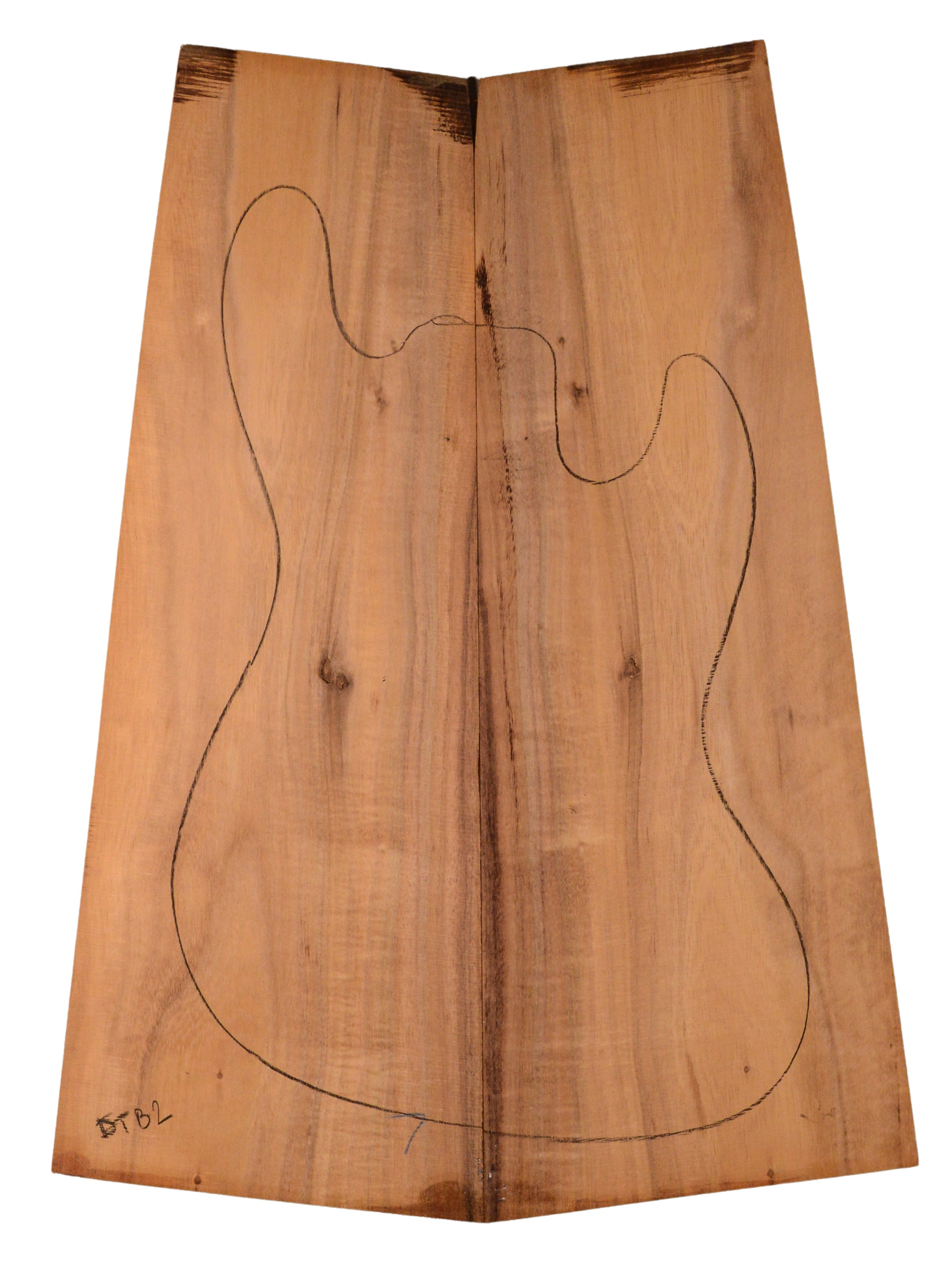 Koa GuitarSolidBodyTopATC KOASB.G.130