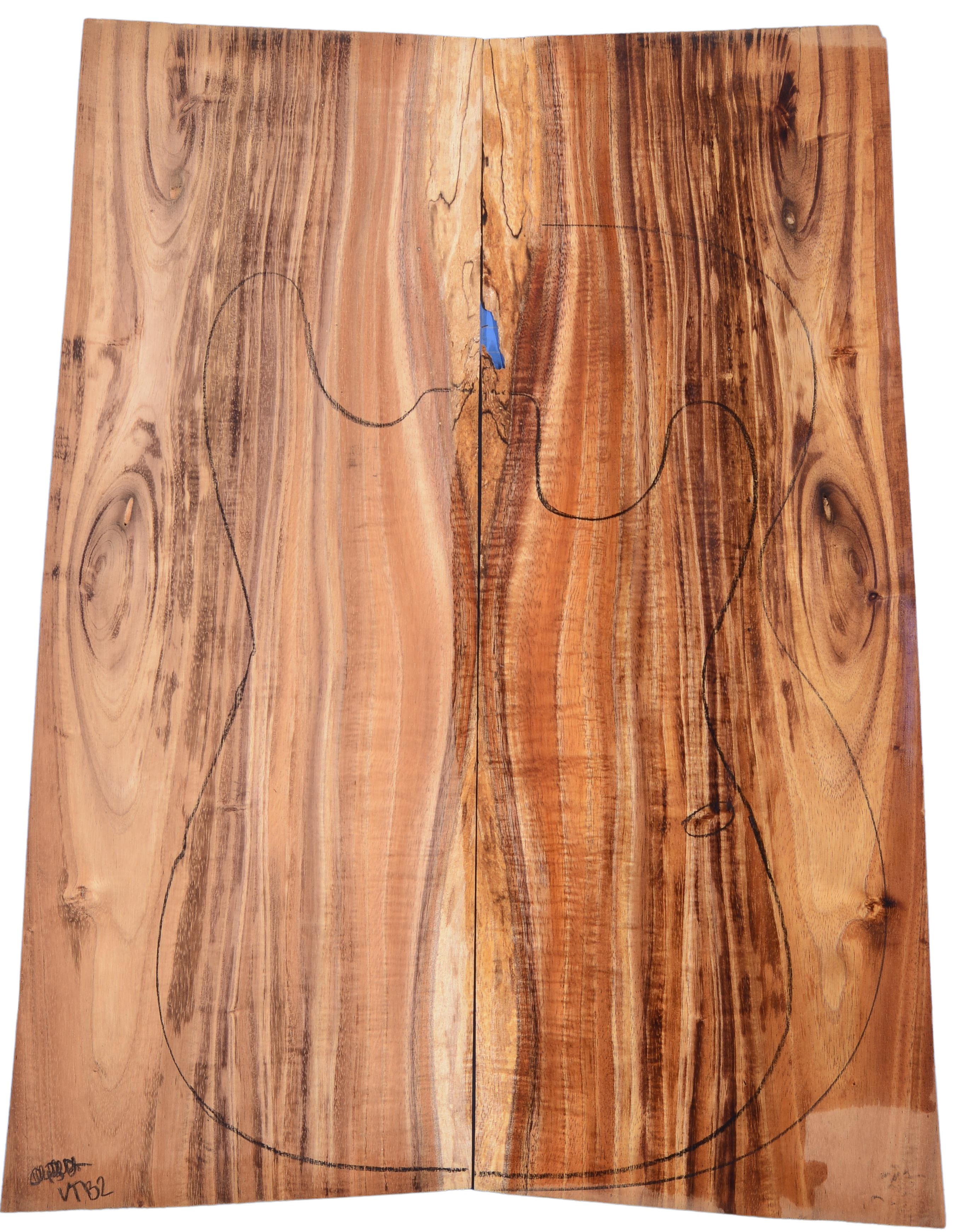 Koa GuitarSolidBodyTopATC KOASB.G.298