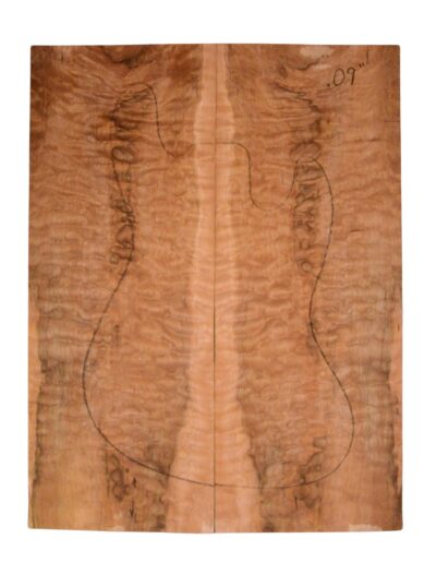 Maple (Big Leaf) GuitarSolidBodyTopATC L020978.G.009