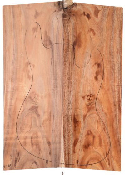 Koa GuitarSolidBodyTopATC L022965.G.002