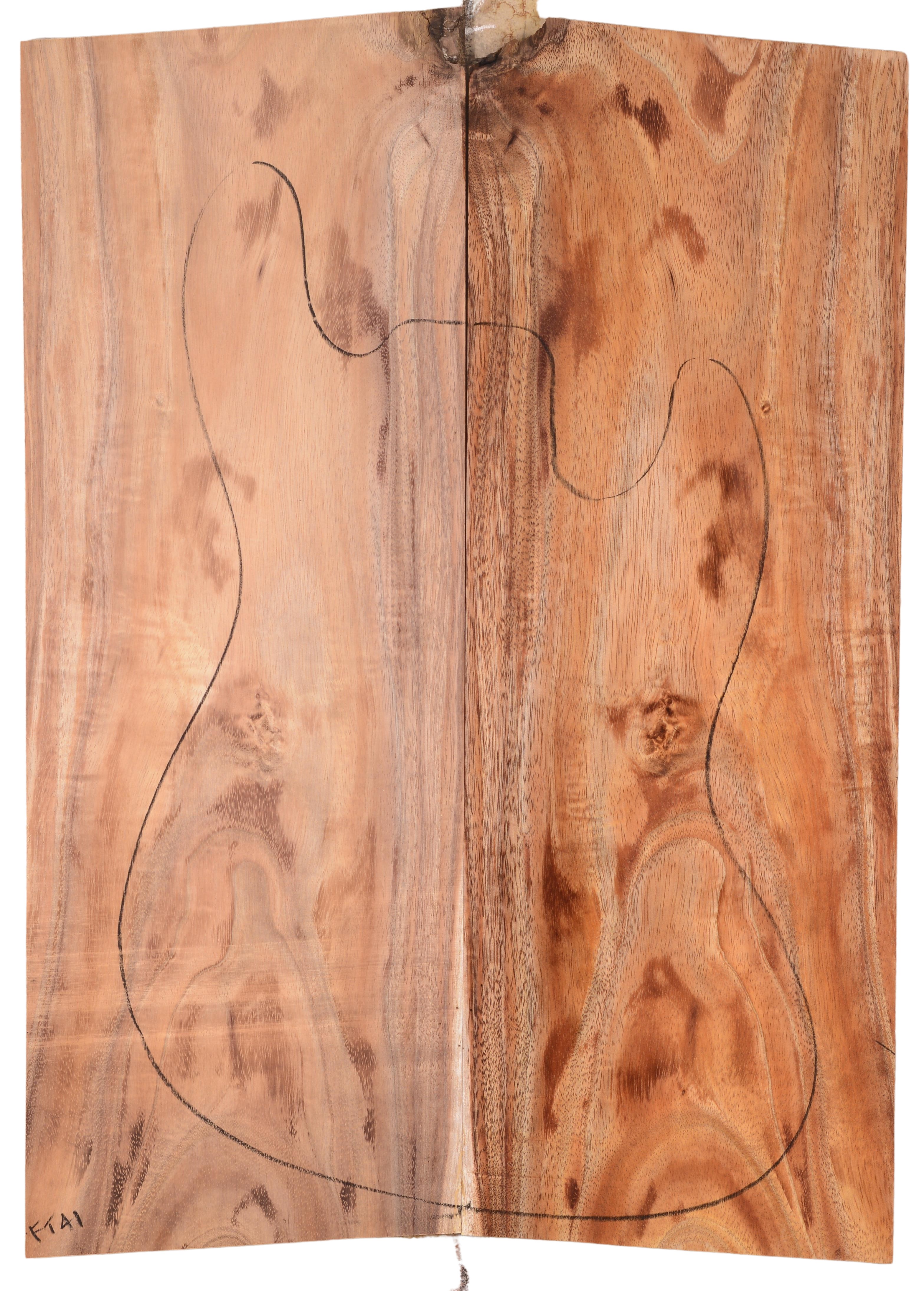Koa GuitarSolidBodyTopATC L022965.G.002