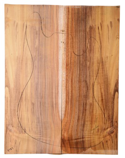 Koa GuitarSolidBodyTopATC L022965.G.022